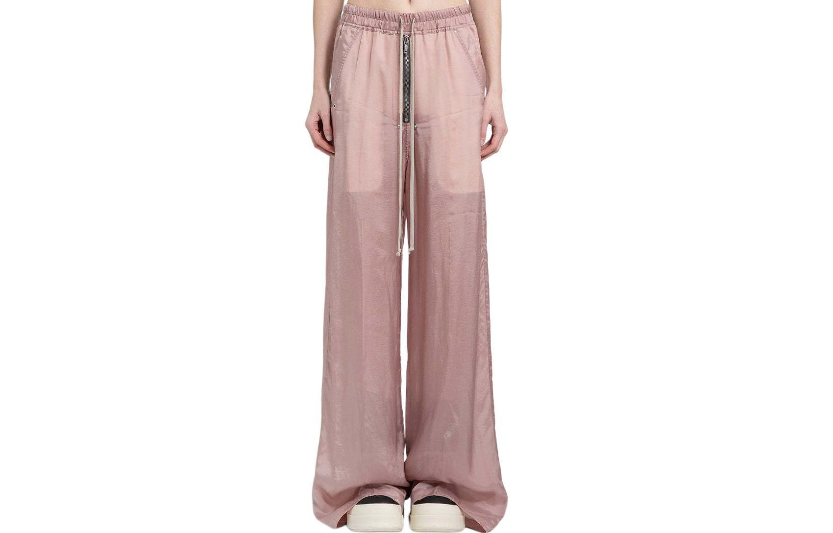 Order (W) Rick Owens 粉色低腰寬鬆直筒休閒褲 RP01D2361J-63