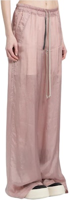 (W) Rick Owens 粉色低腰寬鬆直筒休閒褲 RP01D2361J-63 Shop (W) Rick Owens 粉色低腰寬鬆直筒休閒褲 RP01D2361J-63