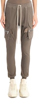 (Women) RICK OWENS Slim Fit Elastic Waist Jogger Pants with Large Pockets. RP01B4323-BA-34 (Women) RICK OWENS Slim Fit Elastic Waist Jogger Pants with Large Pockets. RP01B4323-BA-34