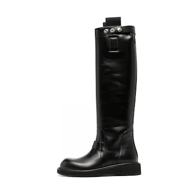 (W) Rick Owens Anthem Jack Boot 'Black'