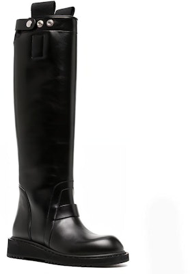 (Women) Rick Owens Anthem Jack Boot 'Black' RP02B6856-LE-09 Lookbook (Women) Rick Owens Anthem Jack Boot 'Black' RP02B6856-LE-09