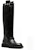 (W) Rick Owens Anthem Jack Boot 'Hitam'. RP02B6856-LE-09