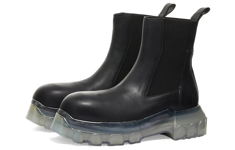 Order (W) 릭오웬스 비틀 보조 블랙 첼시 부츠 RP01B4881-90