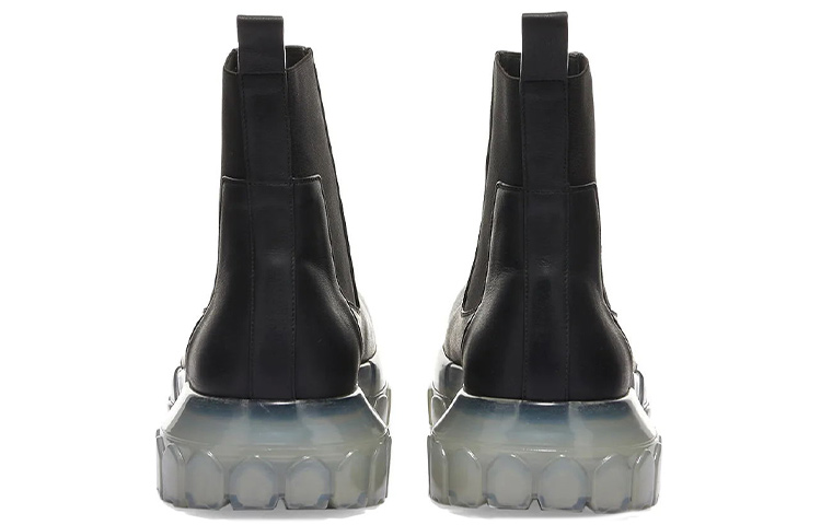 Shop (W) 릭오웬스 비틀 보조 블랙 첼시 부츠 RP01B4881-90