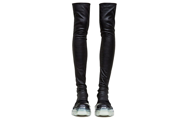 (W) Rick Owens Bozo Tractor Boots FW20 'Black' 圖 2