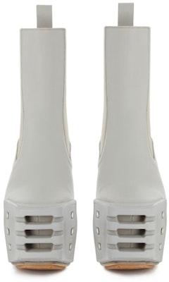 (Women) Rick Owens Calfskin Platform Chelsea Boot 'Grey' RO02B6843LCGGR-08080 Lookbook (Women) Rick Owens Calfskin Platform Chelsea Boot 'Grey' RO02B6843LCGGR-08080