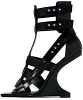 (Women) Rick Owens Cantilever 11 Spartan Sandal 'Black' RP02C1802-LE-09 (Women) Rick Owens Cantilever 11 Spartan Sandal 'Black' RP02C1802-LE-09