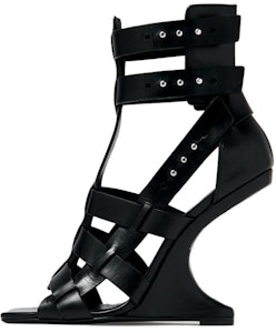 (W) Rick Owens Cantilever 11 斯巴达凉鞋 '黑色' RP02C1802-LE-09 Buy (W) Rick Owens Cantilever 11 斯巴达凉鞋 '黑色' RP02C1802-LE-09