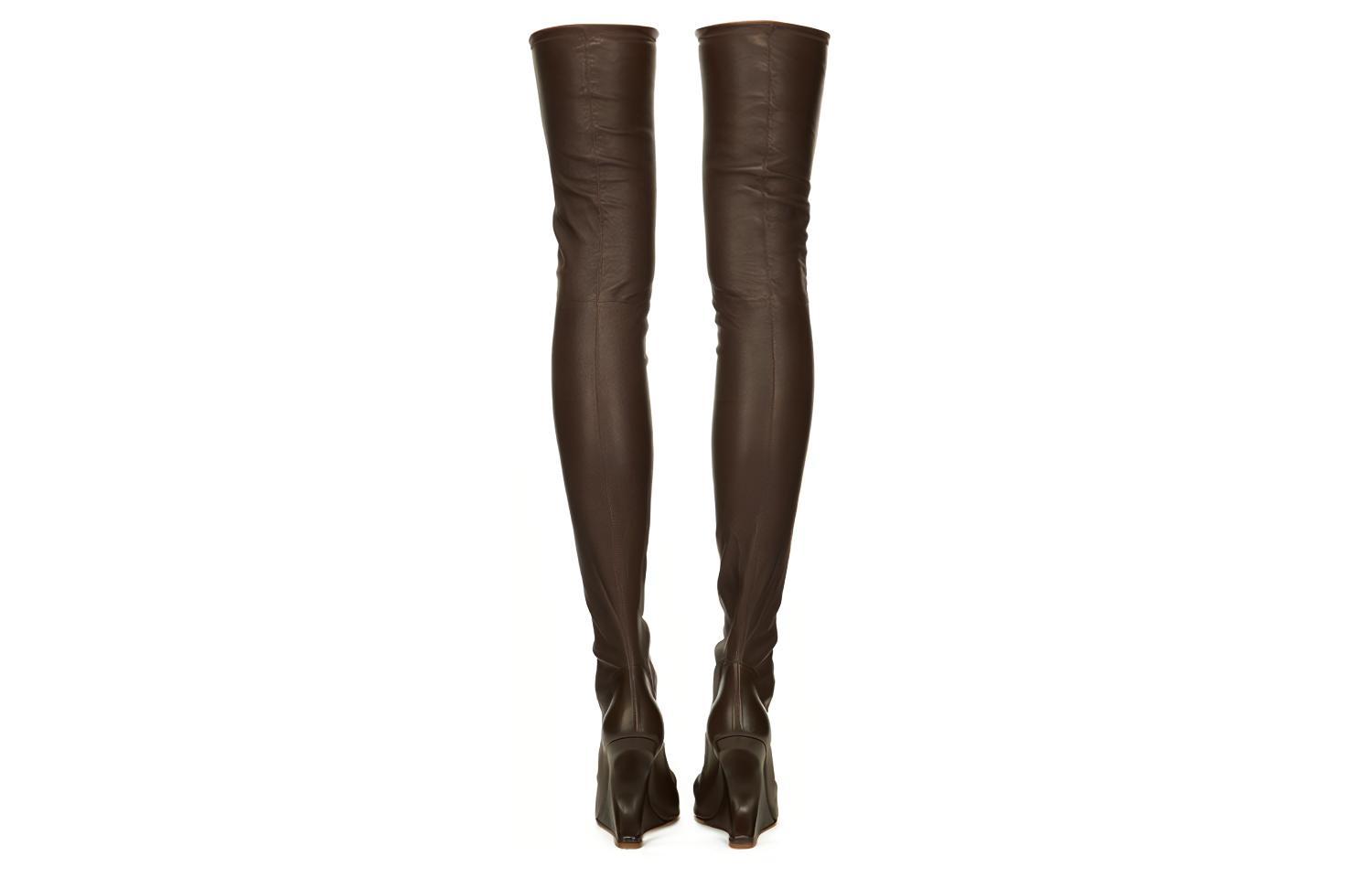 (W) Rick Owens Cantilever 'Brown Over-The-Knee' 圖 4