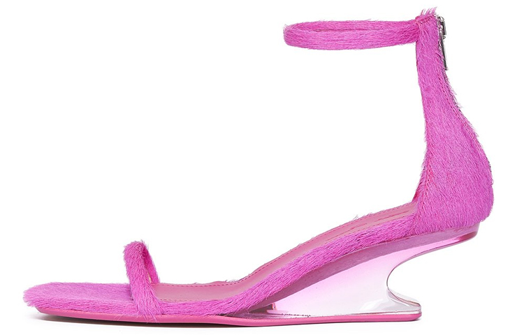 Buy (Women) Rick Owens Cantilever 'Pink Open-Toe Zip' RP01C5807LHL-1330D