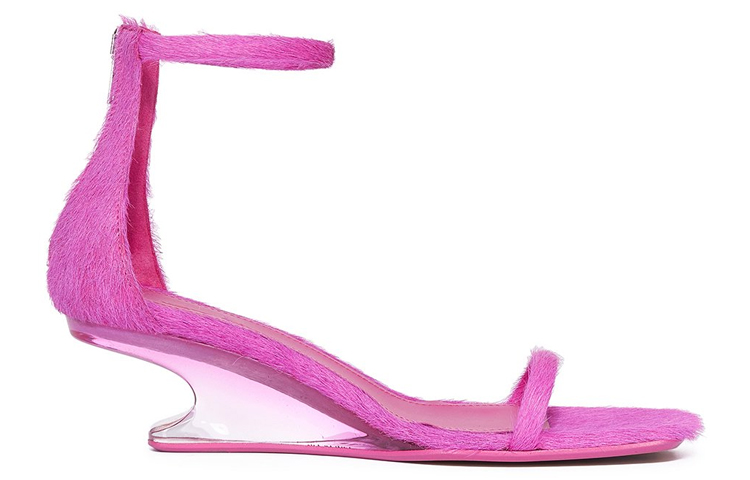 (W) Rick Owens Cantilever 'Pink Open-Toe Zip' 圖 2