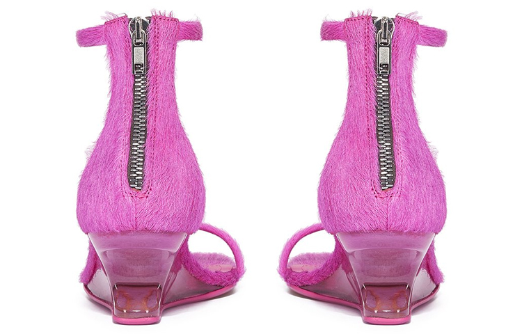 (W) Rick Owens Cantilever 'Pink Open-Toe Zip' 圖 4