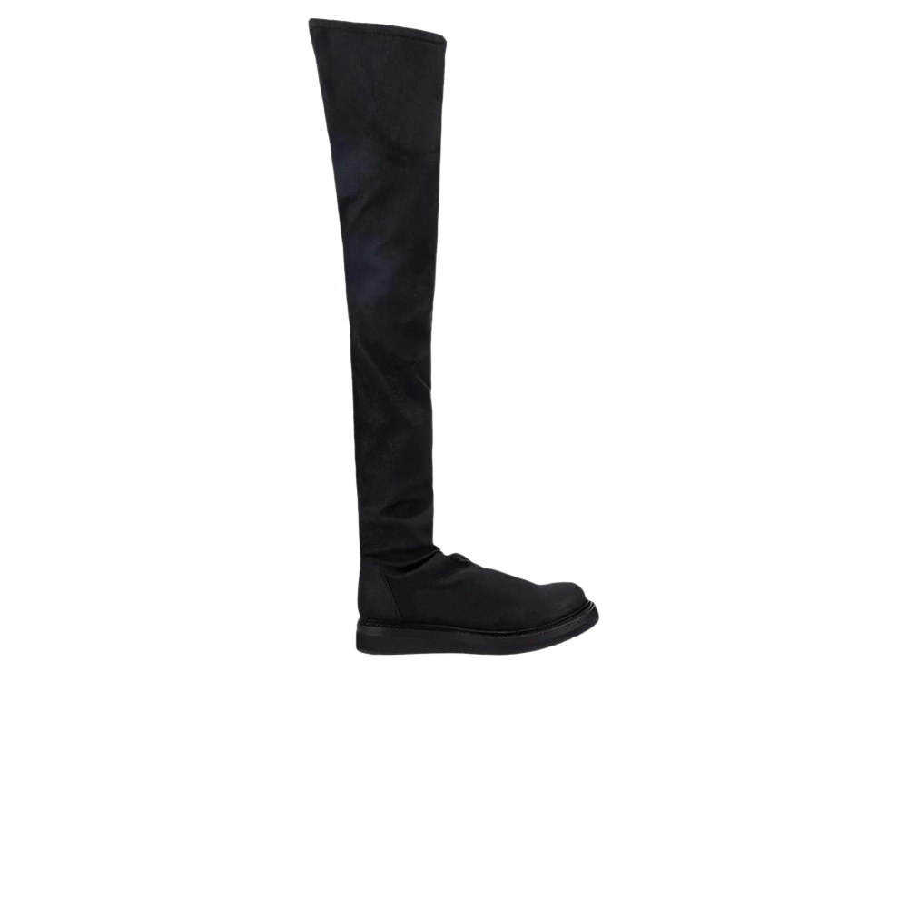 (Women) Rick Owens Creeper Para Stockings 'Black' RP18F4854LBS-09