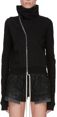 (W) Rick Owens DRKSHDW 不对称拉链罗纹口袋卫衣. DS01E3239RIG-09 Buy (W) Rick Owens DRKSHDW 不对称拉链罗纹口袋卫衣. DS01E3239RIG-09