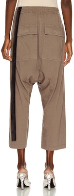 (W) Rick Owens DRKSHDW Celana Pendek Loose-Fit Beige. DS02A3325-RN Purchase (W) Rick Owens DRKSHDW Celana Pendek Loose-Fit Beige. DS02A3325-RN
