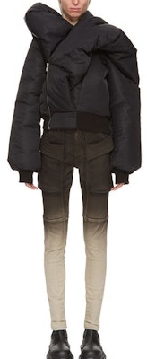 (W) Rick Owens DRKSHDW Slim-Fit Jeans Hitam Abu Gradasi Mutiara. DS02C5312SBEDE19D Lookbook (W) Rick Owens DRKSHDW Slim-Fit Jeans Hitam Abu Gradasi Mutiara. DS02C5312SBEDE19D