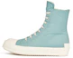 Buy (W) Rick Owens DRKSHDW ''Strobe Blue Satin High-Top'' Baskets Montantes Bleues DS02B4800MUEH3-5611