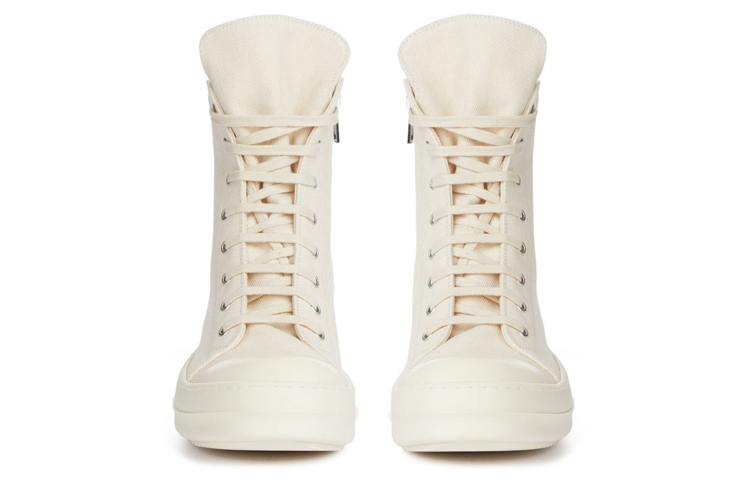 (W) Rick Owens DRKSHDW 'Strobe White Canvas' 圖 3