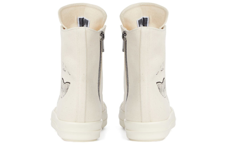 (W) Rick Owens DRKSHDW 'Strobe White Canvas' 圖 4