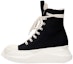 Buy (W) Rick Owens DRKSHDW Abstract High 'Black Milk' Kasut Hitam Tinggi DS21S2840-TNAP-91111