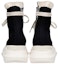 Purchase (W) Rick Owens DRKSHDW Abstract High 'Black Milk' Kasut Hitam Tinggi DS21S2840-TNAP-91111