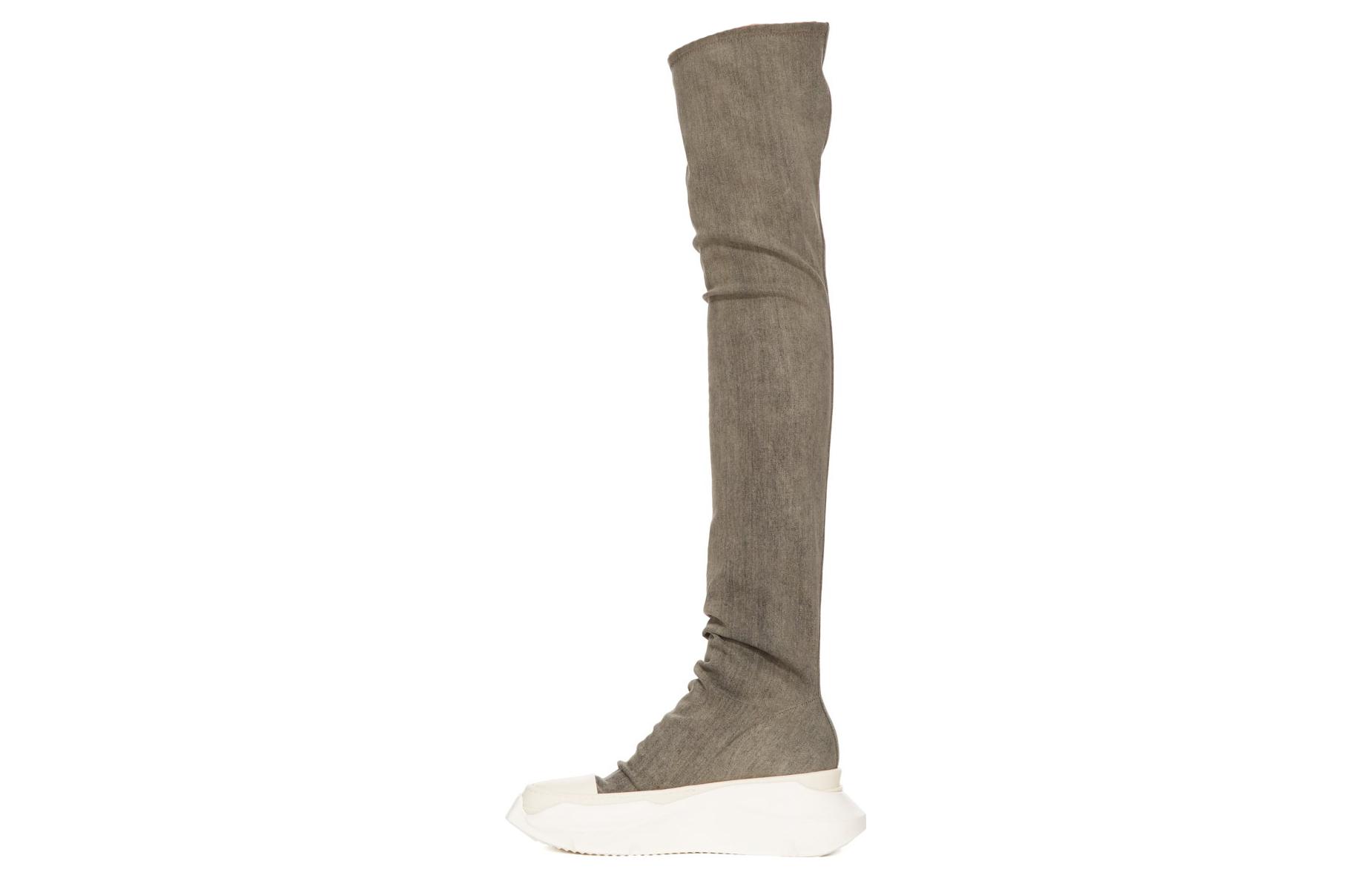 (Women) Rick Owens DRKSHDW Abstract Stockings Boot 'Mineral Pearl Degrade' DS02C5841-SDMP-3811