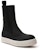 (W) Rick Owens DRKSHDW Beetle High 'Hitam Putih' DS20F1806-RUH-91