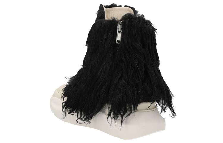 Lookbook (W) Rick Owens DRKSHDW Schwarz ''Abstract Faux Fur'' DS02B4840FF-911