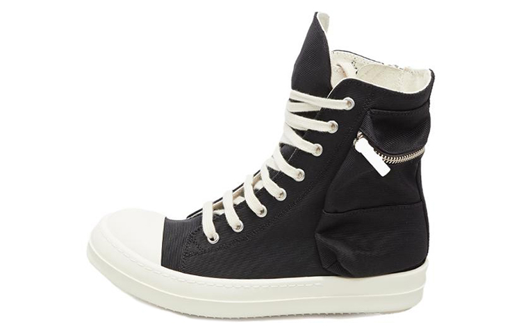 (W) Rick Owens DRKSHDW Canvas Cargo 'Black Milk'
