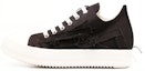 Buy (W) Rick Owens DRKSHDW Canvas Low 'Distressed Black' - Kasut Hitam Distress DS02C5809SLASH-911