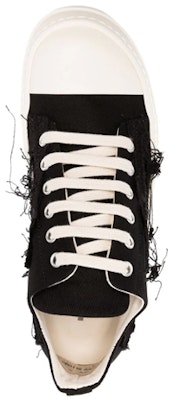 (W) Rick Owens DRKSHDW Kanvas Low 'Hitam Distressed' DS02C5809SLASH-911 Lookbook (W) Rick Owens DRKSHDW Kanvas Low 'Hitam Distressed' DS02C5809SLASH-911