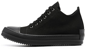 (Women) Rick Owens DRKSHDW Canvas Sneaker 'Black' DS21S2802TNAPH299 (Women) Rick Owens DRKSHDW Canvas Sneaker 'Black' DS21S2802TNAPH299