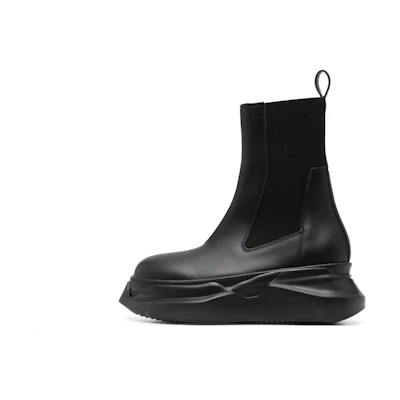 (W) Rick Owens DRKSHDW Chelsea Boot 'Black Leather'