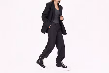 Order (W) Rick Owens DRKSHDW Fogachine Algodón Denim Alto Abstracto ''Black Milk'' DS21S2840-TNAP-91111-/-DS01B7840-MU-911-/-DS01B7840DM-911-/-DS02B4840-MU