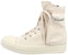 (W) Rick Owens DRKSHDW Fogachine Cotton Nylon Cargo High 'Natural Milk' Lelaki DS01B7801-MU-2111