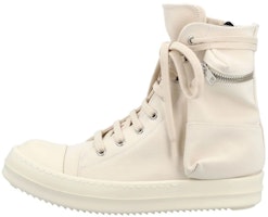 (Women) Rick Owens DRKSHDW Fogachine Cotton Nylon Cargo High 'Natural Milk' DS01B7801-MU-2111 (Women) Rick Owens DRKSHDW Fogachine Cotton Nylon Cargo High 'Natural Milk' DS01B7801-MU-2111