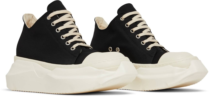 (W) Rick Owens DRKSHDW 雾机抽象低帮运动鞋 '黑色牛奶' DS01B7842-MU-911 Cheap (W) Rick Owens DRKSHDW 雾机抽象低帮运动鞋 '黑色牛奶' DS01B7842-MU-911