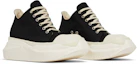 Cheap (W) Rick Owens DRKSHDW 雾机抽象低帮运动鞋 '黑色牛奶' DS01B7842-MU-911