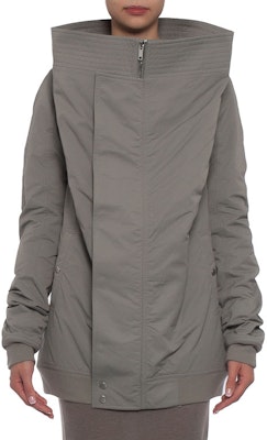 (W) Rick Owens DRKSHDW FW21 灰色高领不对称Logo外套。 DS17F2714MU-58 Shop (W) Rick Owens DRKSHDW FW21 灰色高领不对称Logo外套。 DS17F2714MU-58