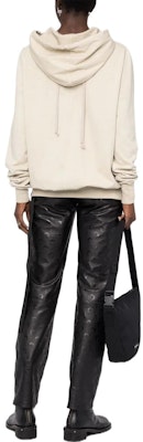 (W) Rick Owens DRKSHDW FW22 Hoodie Oversized Beige Pullover Sweater. DS02B4227RIG-08 Shop (W) Rick Owens DRKSHDW FW22 Hoodie Oversized Beige Pullover Sweater. DS02B4227RIG-08