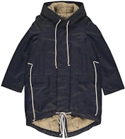 (Women) Rick Owens DRKSHDW FW23 Black Mid-Length Hoodie Jacket. DS02C5900BR-09 (Women) Rick Owens DRKSHDW FW23 Black Mid-Length Hoodie Jacket. DS02C5900BR-09