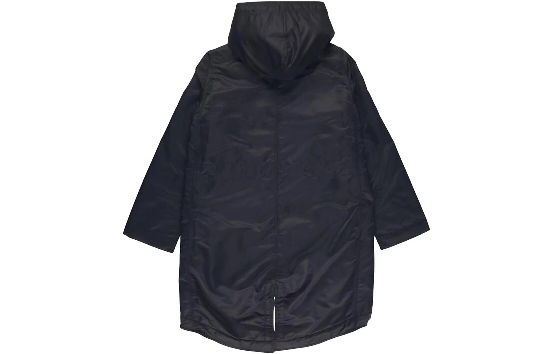 Lookbook (W) Rick Owens DRKSHDW FW23 黑色中长连帽夹克外套. DS02C5900BR-09