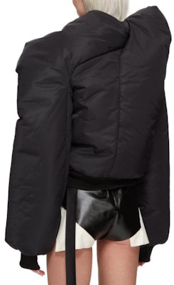 (W) Rick Owens DRKSHDW FW23 Luxor Doll Bomber Hitam/Hijau Pudar Jaket Daur Ulang. DS02C5721BR-09 Purchase (W) Rick Owens DRKSHDW FW23 Luxor Doll Bomber Hitam/Hijau Pudar Jaket Daur Ulang. DS02C5721BR-09