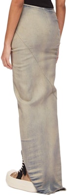 (W) Rick Owens DRKSHDW FW24 褶皱牛仔长裙 天蓝色 DS02D2348SKY-46 Lookbook (W) Rick Owens DRKSHDW FW24 褶皱牛仔长裙 天蓝色 DS02D2348SKY-46