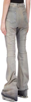Lookbook (W) Rick Owens DRKSHDW FW24 修身高腰淺藍牛仔褲 DS02D2311SKY-46