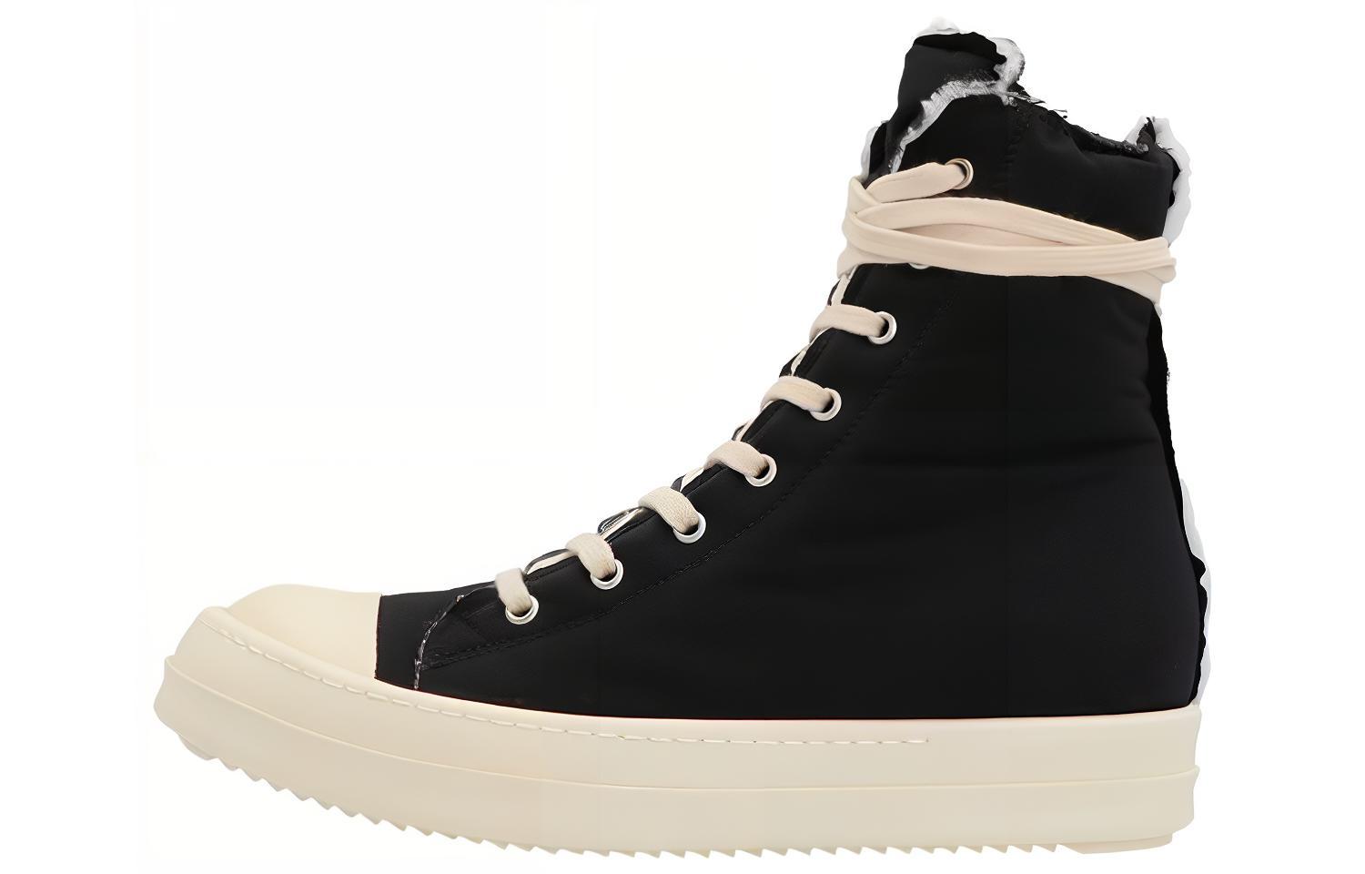 Buy (W) Rick Owens DRKSHDW Gethsemane Padded High 'Black Milk' Hitam Susu DS02A3800-MU-911