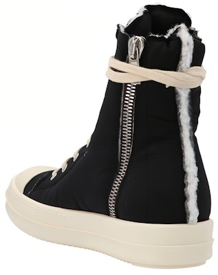 (W) Rick Owens DRKSHDW Gethsemane Padded High 'Black Milk' Hitam DS02A3800-MU-911 Lookbook (W) Rick Owens DRKSHDW Gethsemane Padded High 'Black Milk' Hitam DS02A3800-MU-911