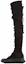 Buy (W) Rick Owens DRKSHDW Gethsemane Stretch Botas Abstractas 'Black Destroy Denim' DS02A3841-SBD-999