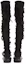 Shop (W) Rick Owens DRKSHDW Gethsemane Stretch Botas Abstractas 'Black Destroy Denim' DS02A3841-SBD-999