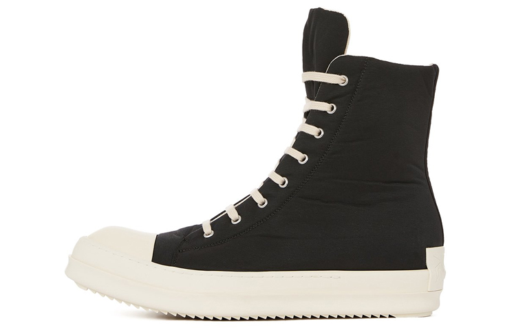 (Women) Rick Owens DRKSHDW High-Top 'Black and White' DS02B4800MUEH3-911